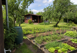 Private garden