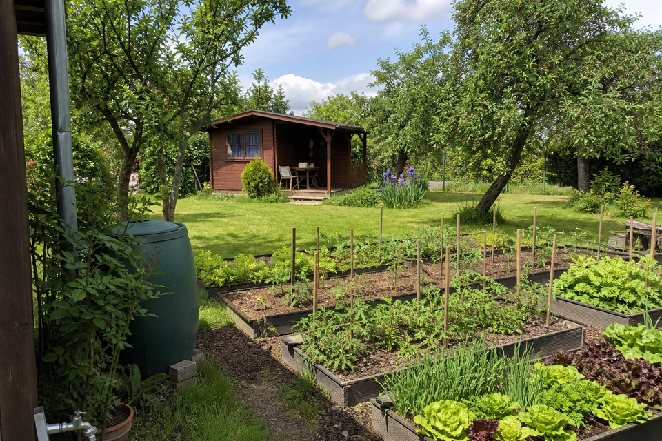Private garden